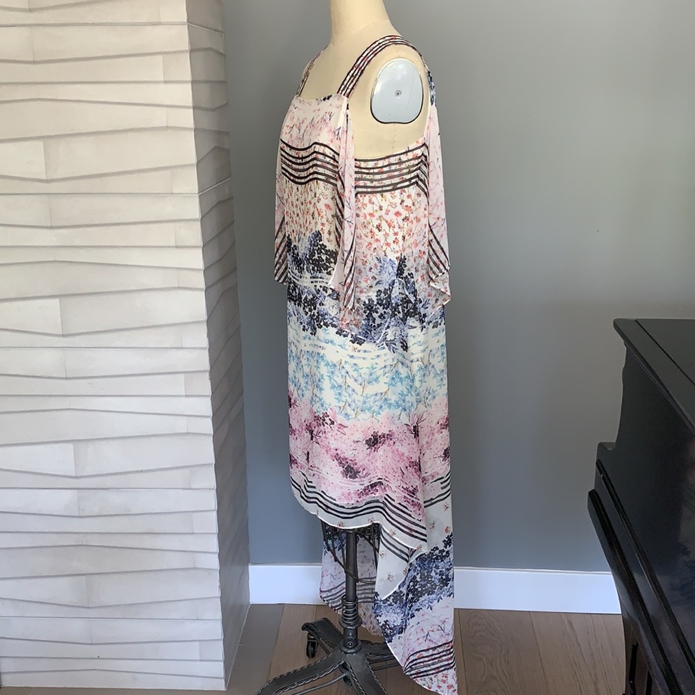 BCBG Max Azria Aaric Floral print High/Low Dress - Picture 4 of 7
